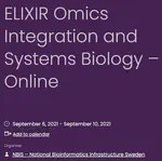 Invited speaker at the 'ELIXIR Omics Integration and Systems Biology' course